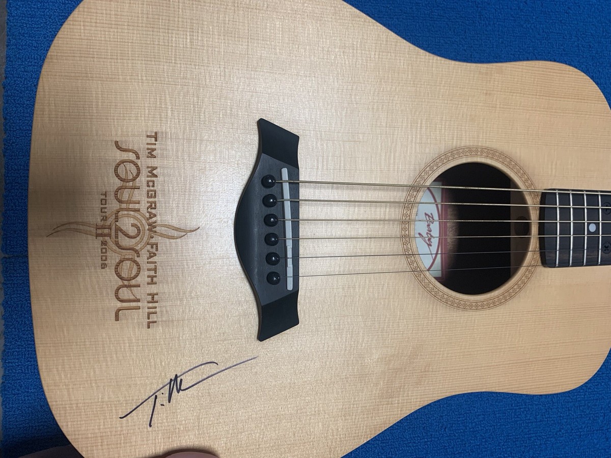 RARE!!! Taylor Baby 305 Mini Acoustic Guitar - Tim McGraw