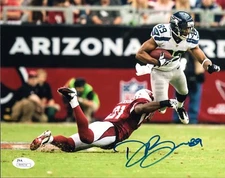 Doug Baldwin Seahawks Signed 8x10 Autographed Photo JSA Certified #6