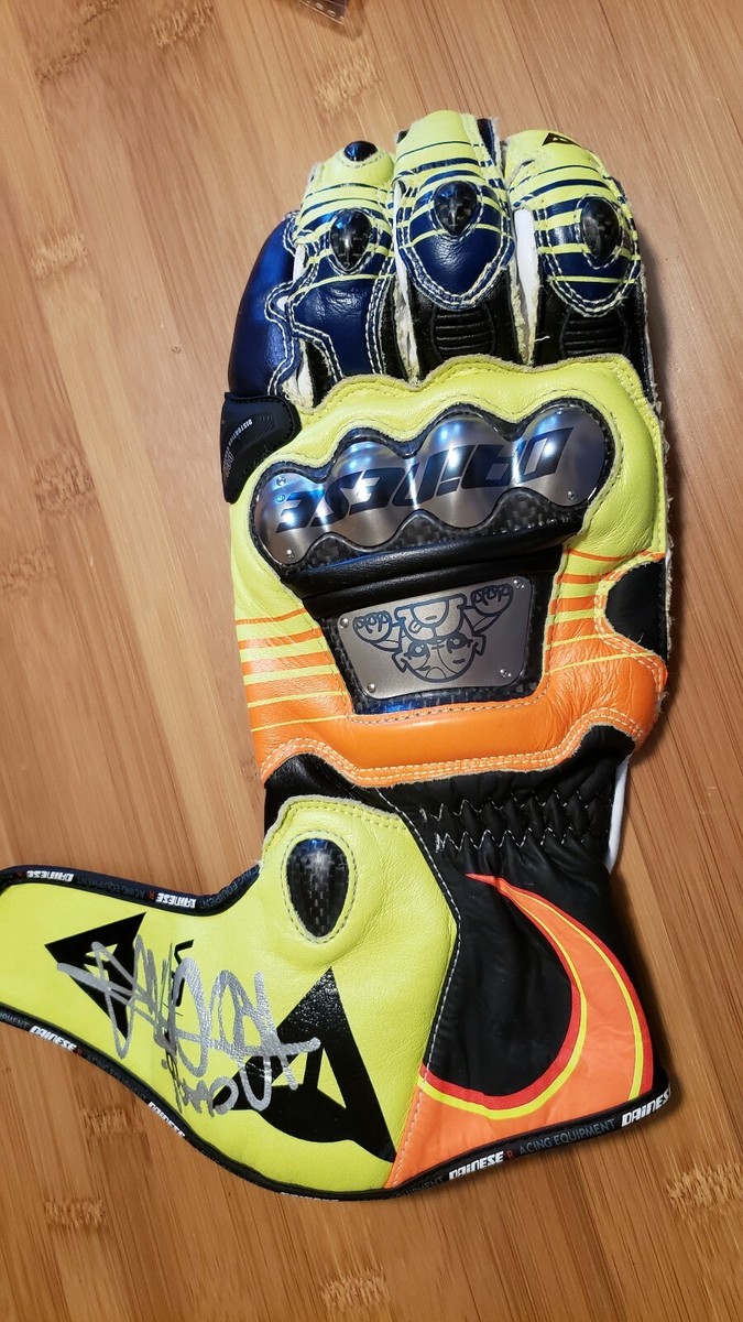 Valentino Rossi Autographed Dainese Glove | eBay