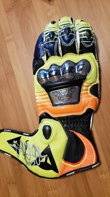 Valentino Rossi Autographed Dainese Glove | eBay