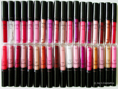 2 NYX Round Lip Gloss - RLG ''Pick Your 2 Color'' *Joy's cosmetics*