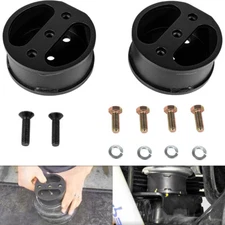 Pair of Steel 2" Lift Spacers for Ride-Rite Air Helper Springs WR17602366