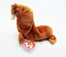 VTG TY BEANIE BABY BABIES ORIGINAL PAUL THE WALRUS 1999 PE ERRORS RETIRED NEW