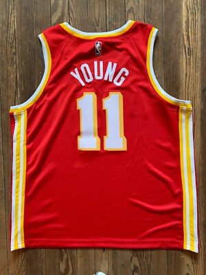 Trae Young Atlanta Hawks Men's 56 XXL 2XL Nike Swingman NBA Jersey