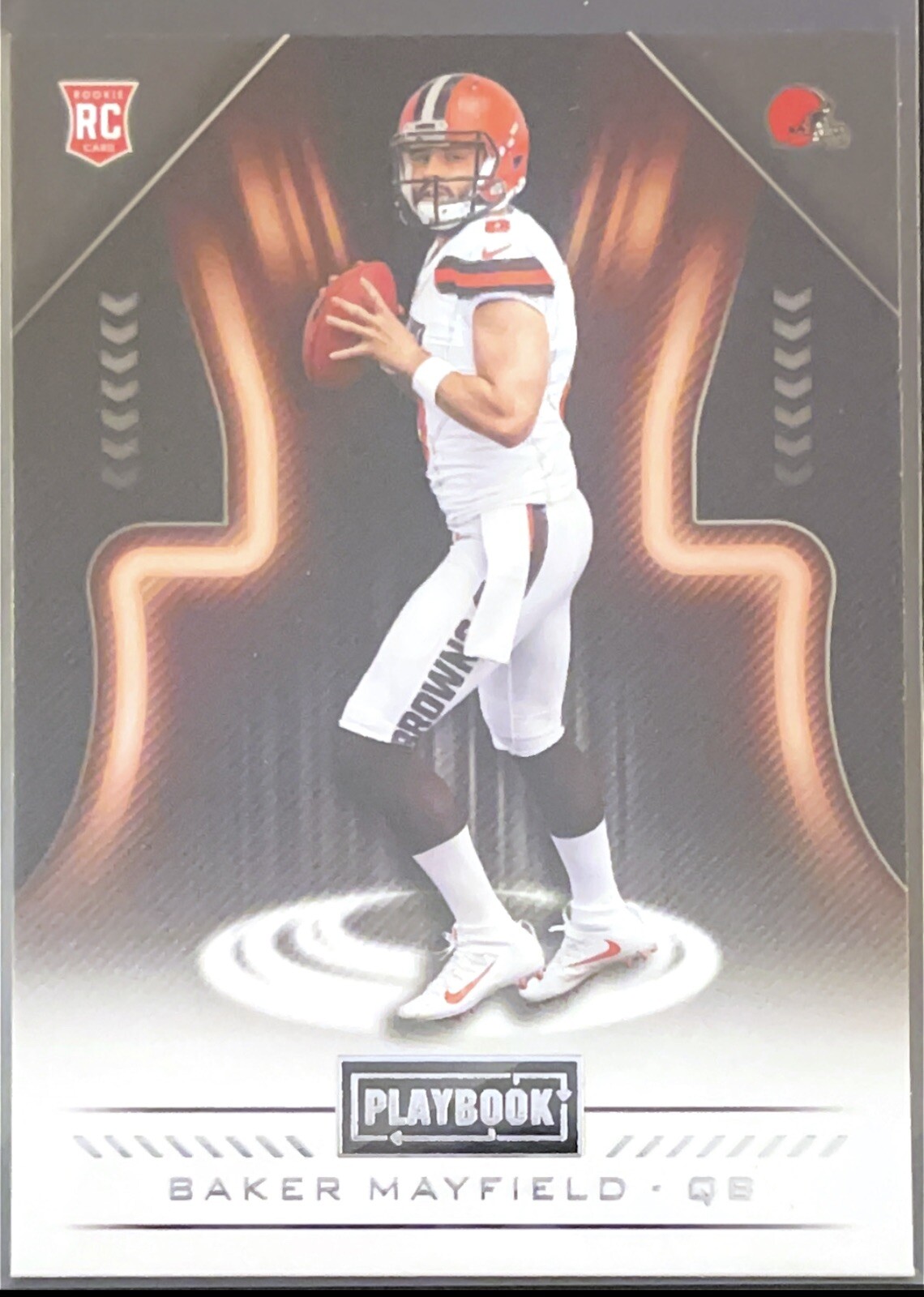 2018 Panini Playbook #128 BAKER MAYFIELD CLEVELAND BROWNS ROOKIE OKLAHOMA