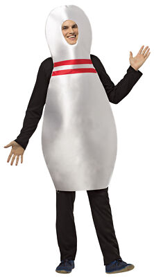 Get Real Bowling Pin Costume - Rasta Imposta