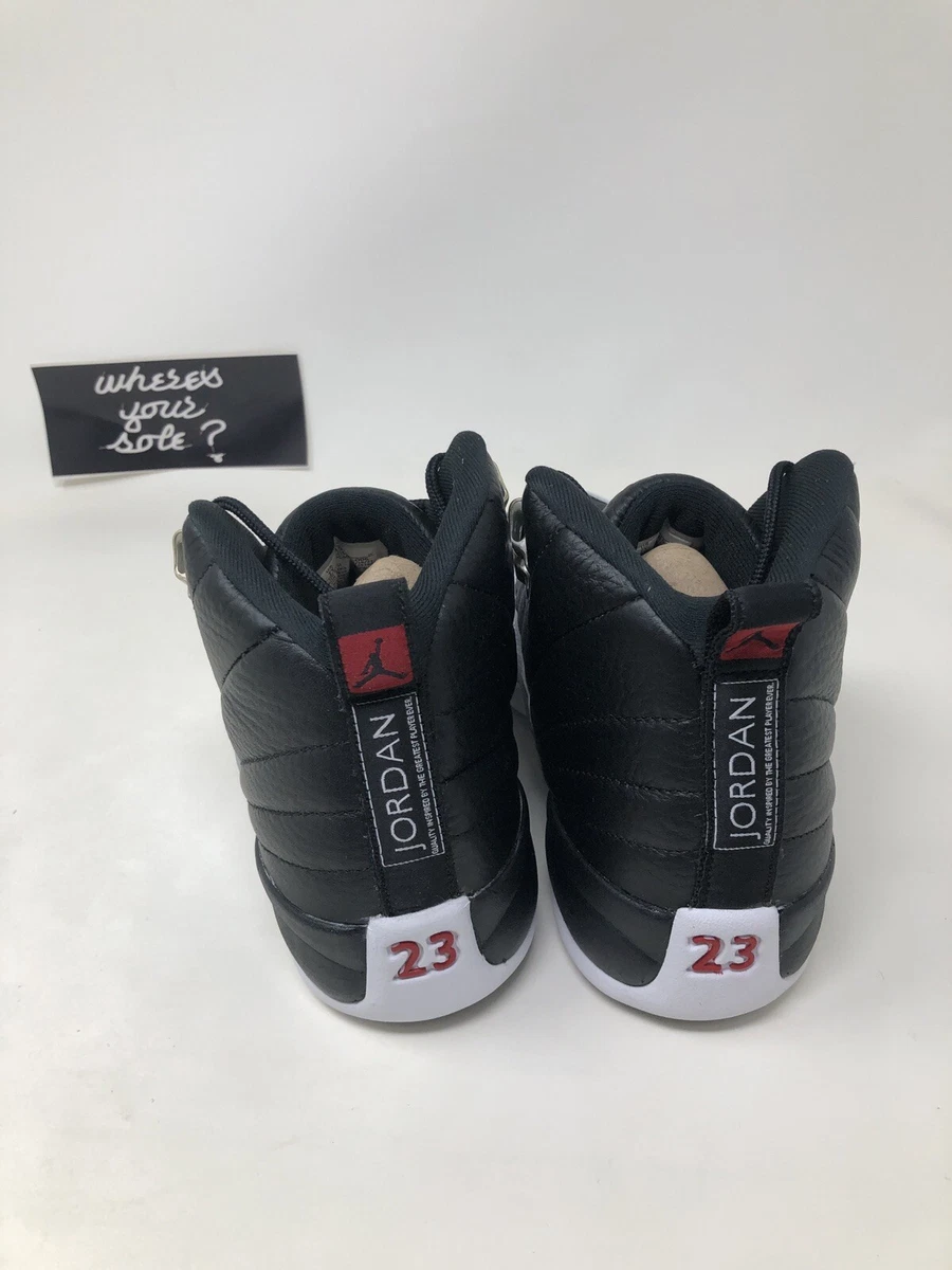 Nike Air Jordan 12 XII Playoffs Size 7 Y Grade School women 8.5 GS 153265006