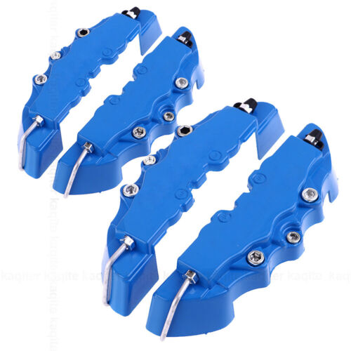 4pcs Blue 3D Car Disc Brake Caliper Covers Front & Rear Wheels Accessories Kit - Picture 12 of 12