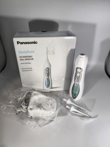 Panasonic EW1311 Munddusche mit Ladestation Weiß/Mintgrün Verpackung Leicht Besc - Bild 1 von 2