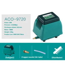 Fish Tank Oxygen Pump Fish Pond Oxygenator High Power Silent Oxygen Pumps