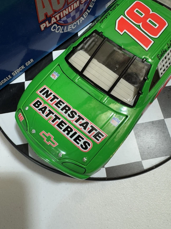 Baterías interestatales Bobby Labonte #18 1996 1:24 Nascar diecast Foto 3 de 4