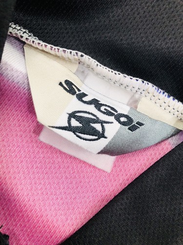 Awesome SUGOI Vintage 1997 Joe Average Art Women's Sm Cycling Jersey - EXCELLENT - Picture 9 of 10