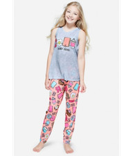 NWT Justice Girls Brunch Squad 2pc Long Pajamas Set U Pick SZ NEW
