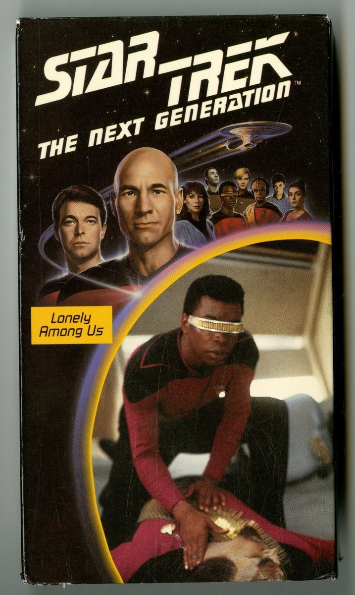 Star Trek: The Next Generation-Episode 8 Lonely Among Us (VHS,1992