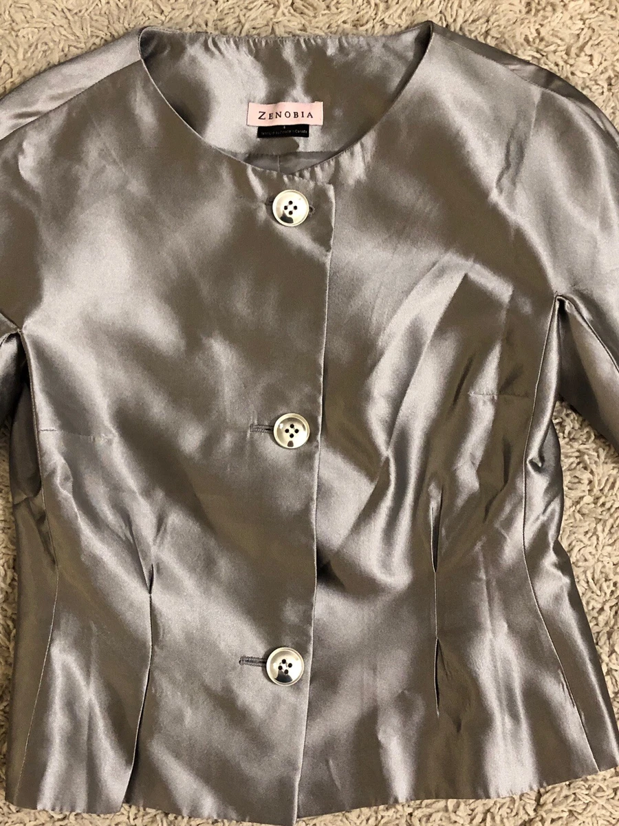 Silver evening deals jacket