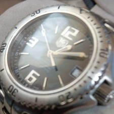 TAG Heuer Aquaracer Chronograph 43mm Blue Dial Quartz Watch From Japan