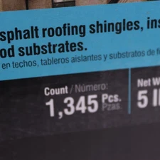 (1345-Pk) Grip Rite Roofing Nail Electro Galvanized 7/8" 78EGRFG5