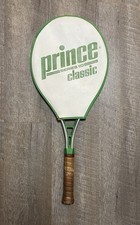 Vintage Prince Series 110 Graphite Tennis Racquet 4 1/2  Leather grip 1987