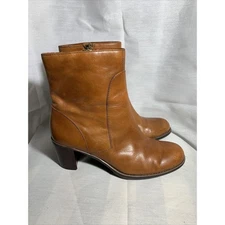 Liz Claiborne Flex Manon Boots Leather Womens Size 7 Ankle Booties