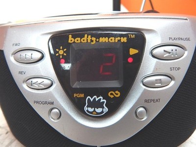 Power Tested Hello Kitty Badtz-Maru BA52 Portable CD Player