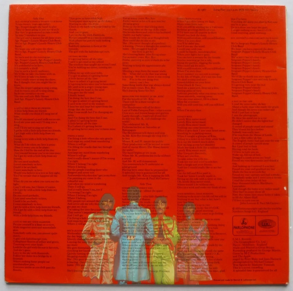 The Beatles Sgt. Pepper's Lonely Hearts Club Band · Lp · 19, photo 4 of 5