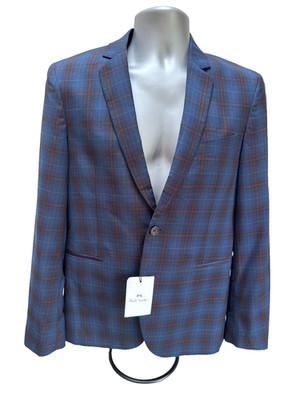 Paul Smith Men's Fully Lined Blazer Jacket Medium 100% Wool 38/48 BNWT RRP £795