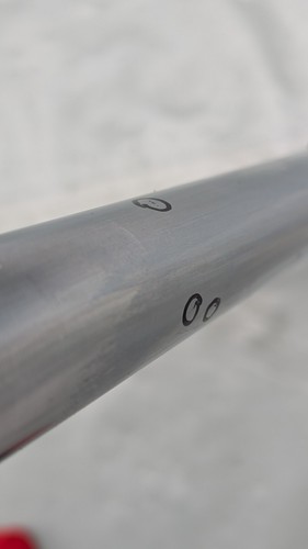 GENUINE YAMAHA XJ550 MAXIM 1981 -83 LEFT FORK LEG STANCHION - Picture 11 of 17