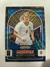 Panini Monopoly Prizm 2026 FIFA World Cup Brandi Chastain USA Blue Insert #89