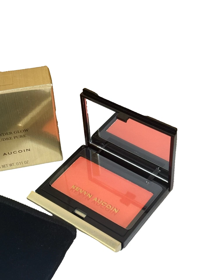 KEVYN AUCOIN THE PURE POWDER GLOW #FIRA - 0.11 盎司/3.1 克 ~ 全新带盒 — 第 2/4 张图片