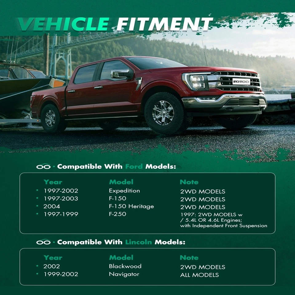 For 1997-2004 Ford F-150&1997-1999 Ford F-250 Front Control Arm And Ball Joint - Image 2 of 4