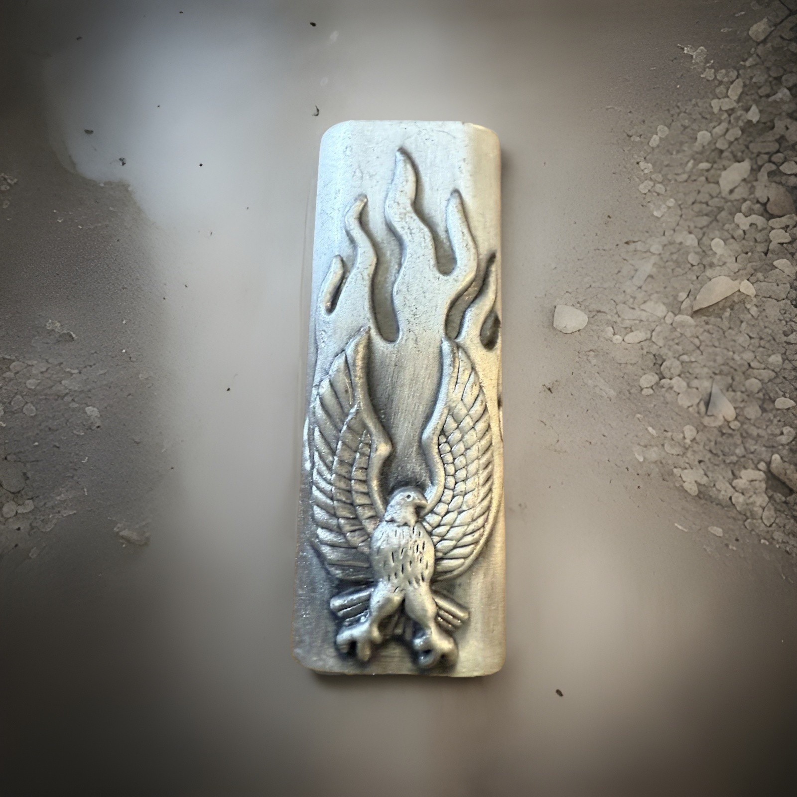 Cover, Case Silver Toned
