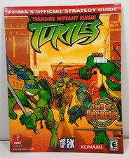 Teenage Mutant Ninja Turtles Prima Official Strategy Guide GC PS2 Xbox Konami