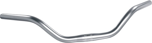 Ergotec City-/Trekking LenkerbüGel Cruiser GriffläNge: 180 Mm | Stahl | Alu Look-image