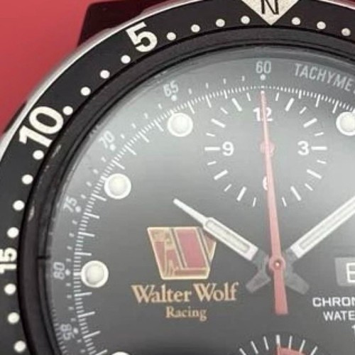 Citizen Walter Wolf Racing 8110-901240 Automatik Uhr 38mm Dial Chronograph - Bild 11 von 12