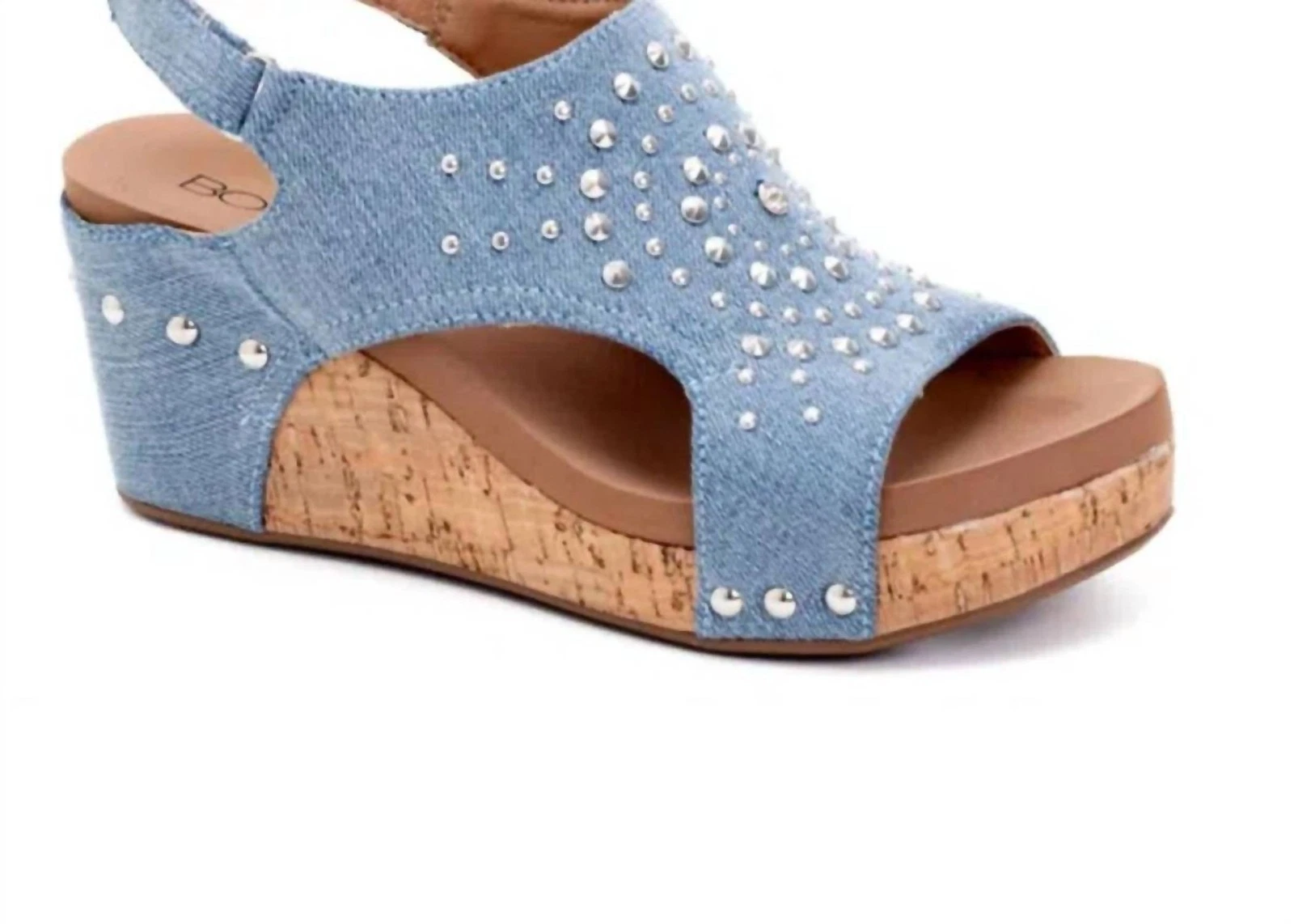 Corkys Footwear Women's Docie Doe Sandal Denim
