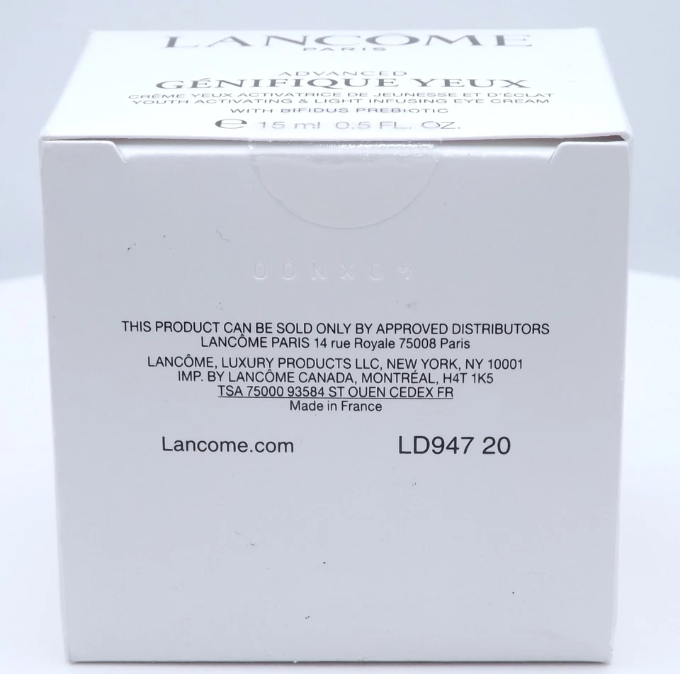 Crema de ojos Lancome Genefique tamaño completo nueva en caja Foto 4 de 4