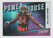 2019 Prestige Power House #17 Nick Chubb - Cleveland Browns