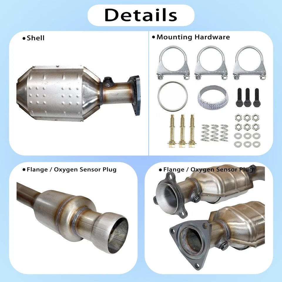 Catalytic Converter for 2015-2020 Chevy Chevrolet Suburban Tahoe 5.3L Direct Fit Foto 2 de 4