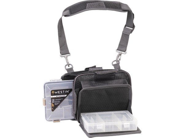 Westin W4 Quick Bag 2 Boxes Small 30X21X12Cm Titanium Black By Tackle Deals !!!-image