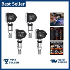 TPMS Sensor GM, 4-Pack 315Mhz Tire Pressure Sensor Replacement for Chevy Silvera