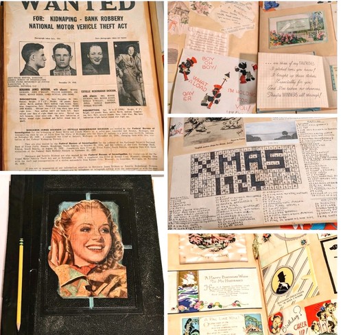 1930s Scrapbook Archive Political Ephemera Greetings Cards Fashion Cars & More