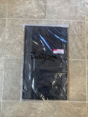Thirty-One 31 Large Utility STAND TALL INSERT Black Cross Pop 758D NIP 