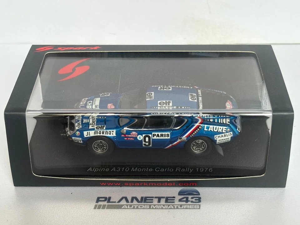 SPARK ALPINE A310 #9 MONTE CARLO 1976 1:43 - Photo 3/3