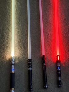 Star Wars RGB Lightsaber Replicas w/16 Sound Fonts 12 Colors & Removable Blades