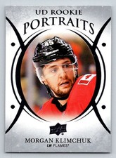 2018-19 UD UD Portraits #P76 Morgan Klimchuk (ref 190373)