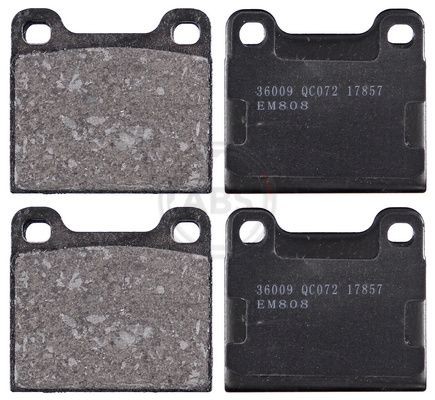 A.B.S. Bremsbelagsatz, Scheibenbremse 36009 FüR Alfa Romeo Audi BMW Ford Glas-image