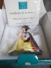 WDCC Disney WONT YOU SMILE FOR ME Snow White Sculpture & Certificate — photo 1