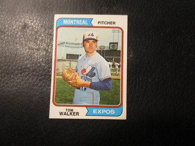 1974   TOPPS #193  TOM WALKER EXPOS       NM   LT#193