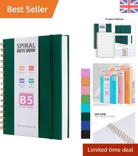 B5 Waterproof Journal with Lined Pages - 100GSM Paper, Perfect for Daily Notes