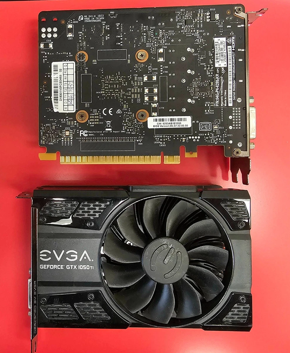 NVIDIA GeForce GTX 1050 Ti 4GB GDDR5 Computer Graphics Cards for